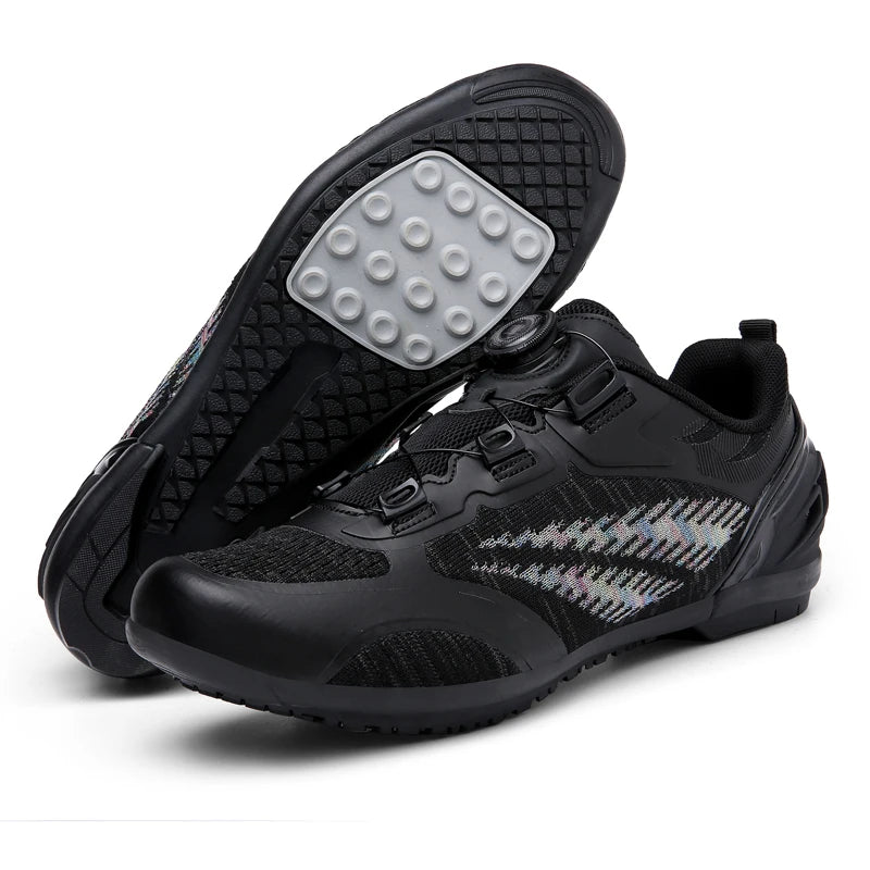 Mtb Cycling Shoes Men Women T03 Purple Breathable Speed Self-Locking Road Cycling Sports Shoes Outdoor Racing Training Sneakers