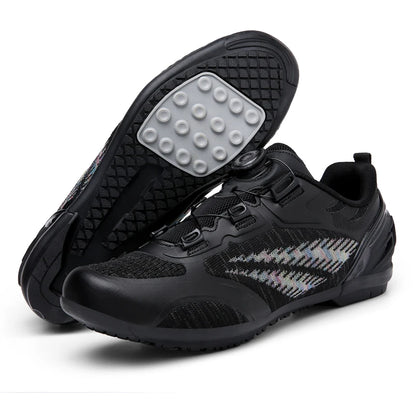 Mtb Cycling Shoes Men Women T03 Purple Breathable Speed Self-Locking Road Cycling Sports Shoes Outdoor Racing Training Sneakers