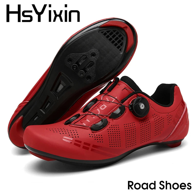 MTB cycling shoes breathable men and women off-road mountain bike cycling shoes self-locking speed mountain bike pedal shoes