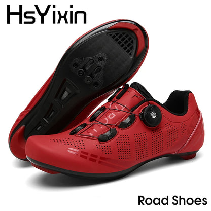 MTB cycling shoes breathable men and women off-road mountain bike cycling shoes self-locking speed mountain bike pedal shoes