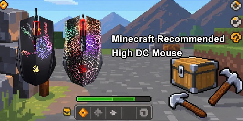 A4Tech Bloody A60 Gaming Mouse,RGB Mouse,Drag Click , 6200 CPI, 8 Macro Keys, X'Glide Metal Boot, 1000 Hz Adjustable