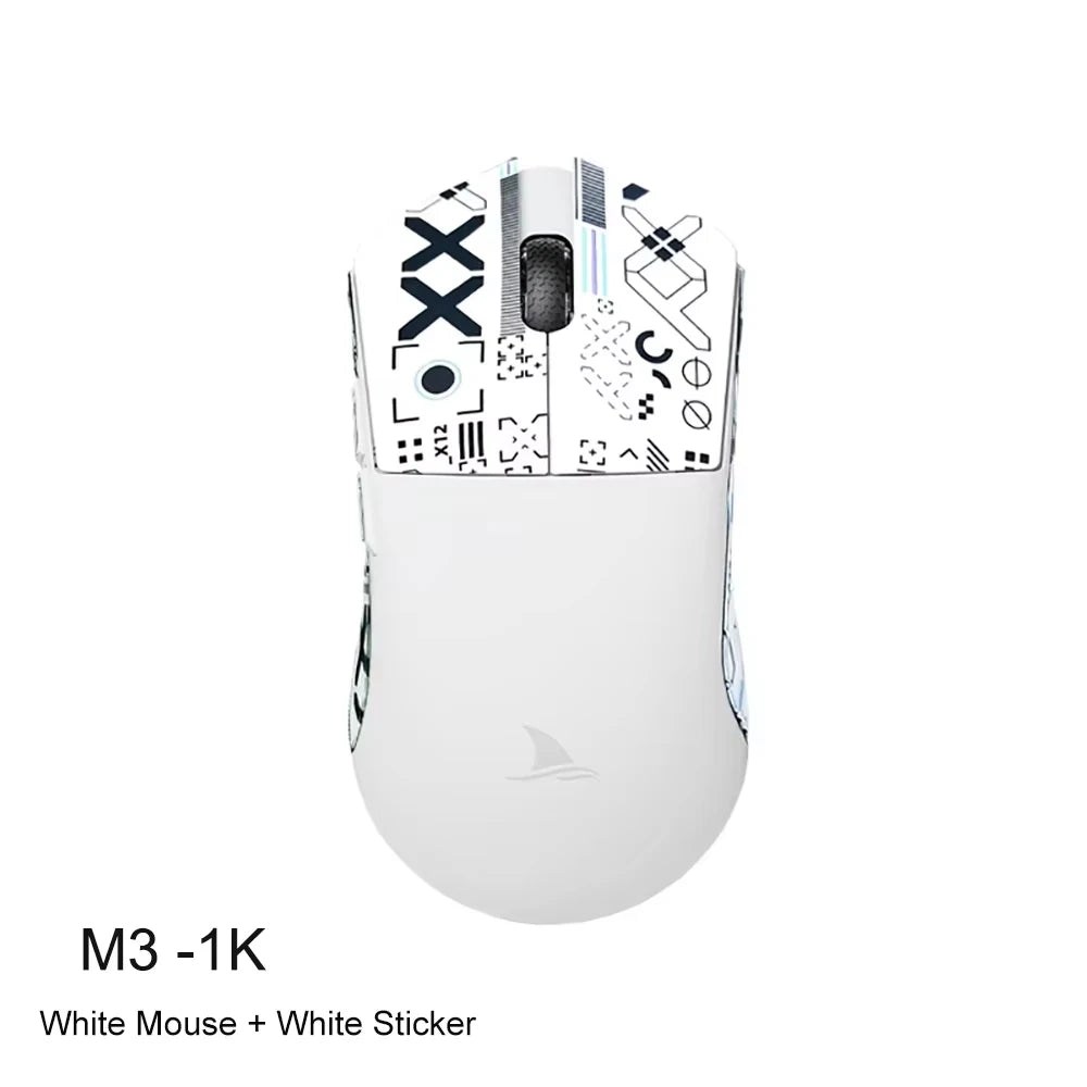 Motospeed Darmoshark M3 V2 Double 8K Gaming Mouse Bluetooth Wireless 26K DPI PAW3395 Sensor Macro Game Mouse For Laptop PC