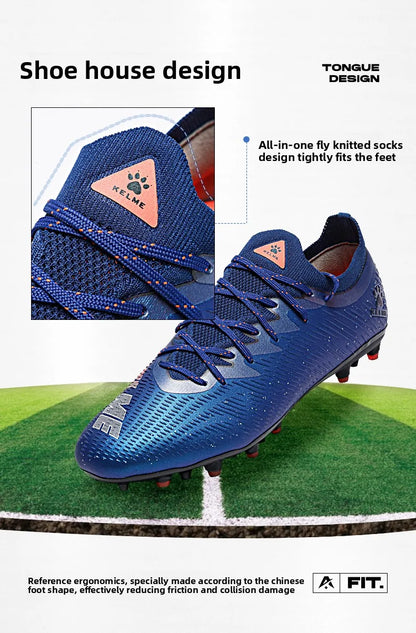 Kelme Adult Professional Soccer Shoes Tf Nail Breaking Youth Training Football Boots Mg Anti Slip Match Football Shoes