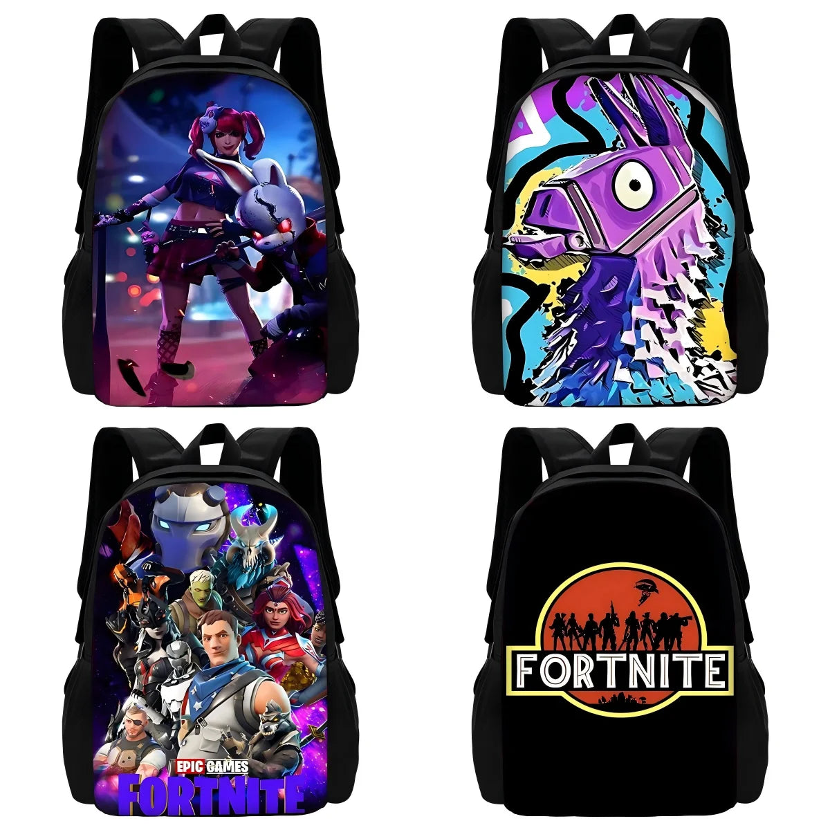 Zaini Hot Battle Royale Fortnite per bambini, ragazzi e ragazze, regalo di compleanno per studenti, borse scuola unisex, zaino da campeggio resistente