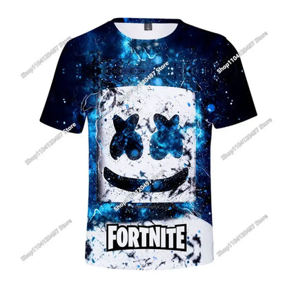 Halloween Peely 3D T-shirt Αγόρια Κορίτσια Χριστούγεννα Fortnite Tees Battle Royale Streetwear Παιδικά Victory Game Ανδρικά T-shirt Ρούχα