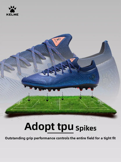 Kelme Adult Professional Soccer Shoes Tf Nail Breaking Youth Training Football Boots Mg Anti Slip Match Football Shoes