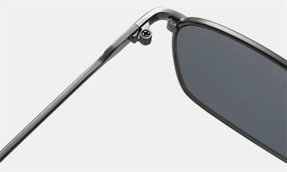NEW Sun Glasses Unisex Double Beam Anti-UV Spectacles Personality Eyeglasses Simplity Ornamental Alloy Frame Sunglasses