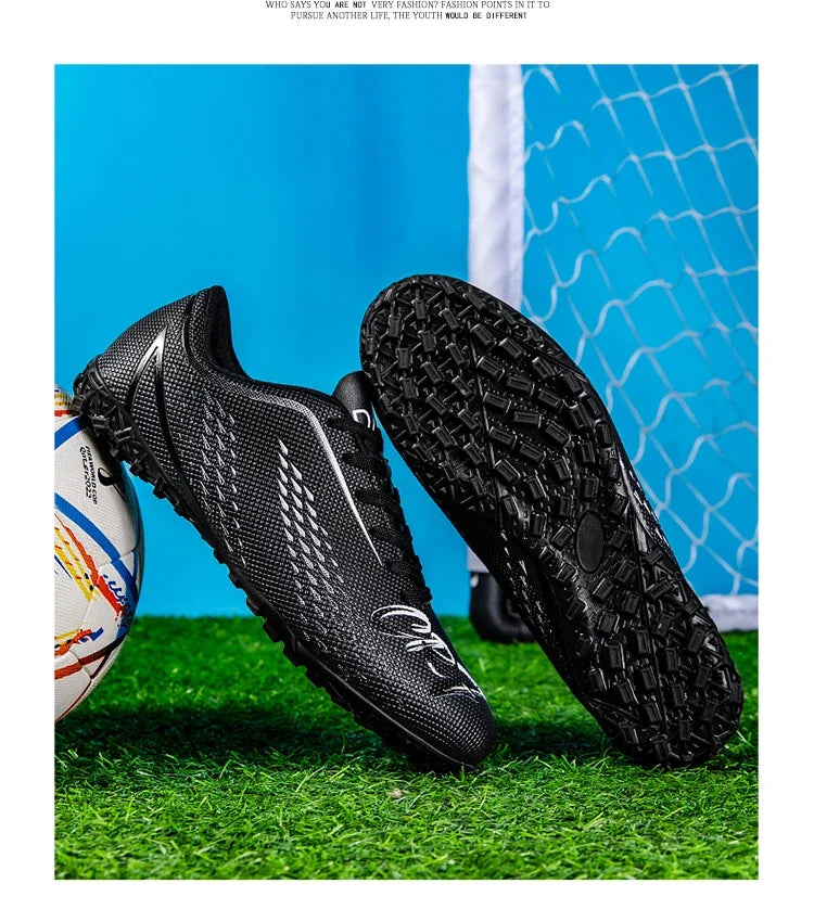 Chaussures de football professionnelles pour hommes, résistantes, décontractées, de haute qualité, confortables, chaussures de football originales ultralégères