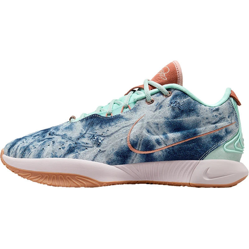 Nike Genuine 2024 New Men's Practical Shock-Absorbing Sport Basketball Shoes HF5466-300