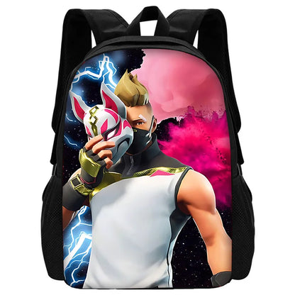 Zaini Hot Battle Royale Fortnite per bambini, ragazzi e ragazze, regalo di compleanno per studenti, borse scuola unisex, zaino da campeggio resistente