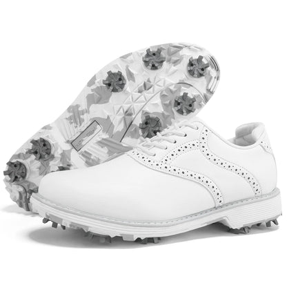 Ladies' Professional Golf Shoes, Fashionable Casual Walking Shoes, Outdoor Fitness Non Slip Comfortable Golf Sports Shoes