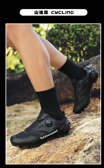 Sapatilhas de Ciclismo Unissexo Novas Profissionais Leves Luxyry Originais para Estrada em Borracha MTB Corrida Bicicleta Moda Bike Street Sports