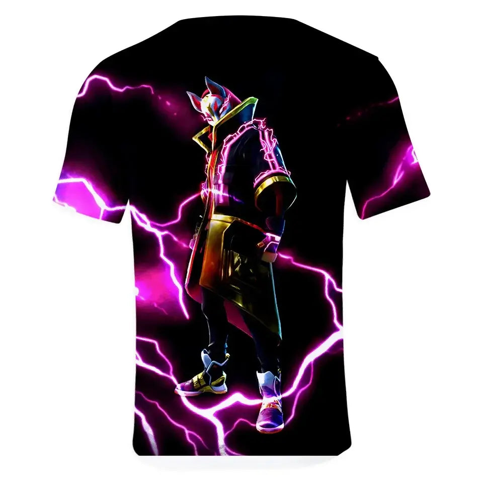 Halloween Peely 3D T-shirt Αγόρια Κορίτσια Χριστούγεννα Fortnite Tees Battle Royale Streetwear Παιδικά Victory Game Ανδρικά T-shirt Ρούχα