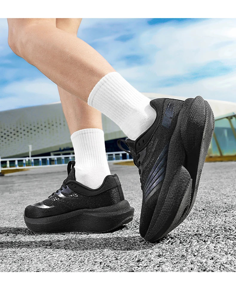 New Running Shoes Carbon Plate Marathon Men Sports Breathable Lightweight Women's Comfortable Athletic Non-slip Sneakers Casual