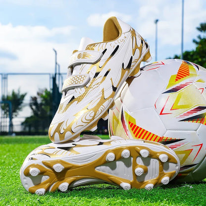 Chaussures de football 2026 pour hommes et femmes, crampons longs, chaussures de sport unisexes de marque, chaussures d'entraînement pour filles et garçons