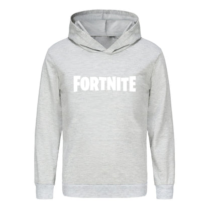 Detská mikina Fortnite Baby Cartoon s kapucňou, unisex, chlapčenská s dlhým rukávom, mládežnícke dievčenské ležérne kabáty1354