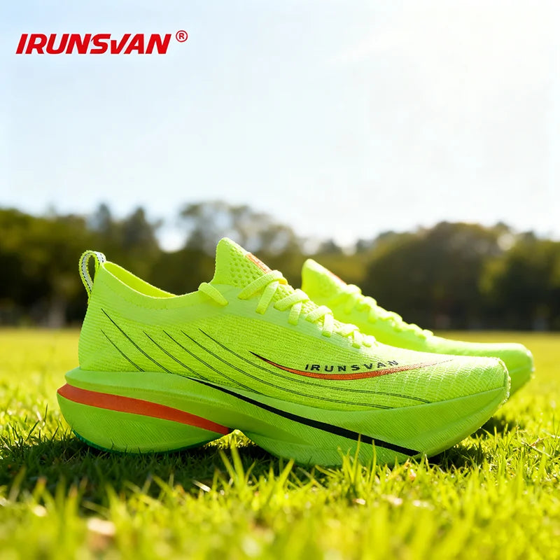 IRUNSVAN Rehuo 2.0PRO Full Length T800 Carbon Plate Running Shoes Marathon Professional Training, Men's 24098