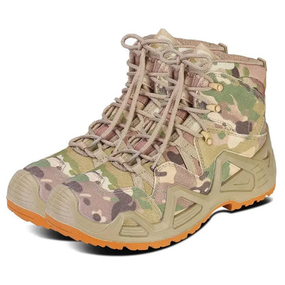 Hommes tactique militaire formation désert bottes mâle en plein air Camping randonnée escalade Trekking chasse chaussures antidérapantes sport baskets