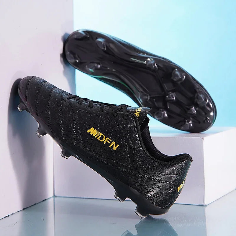 New Men Football Boots Match Professional Sneakers Non-slip Soccer Shoes Outdoor Drop Shipping Unisex Training Sport Futsal