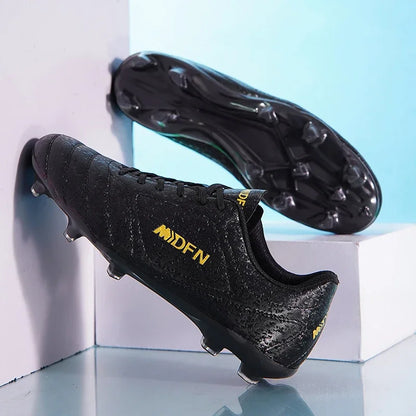 New Men Football Boots Match Professional Sneakers Non-slip Soccer Shoes Outdoor Drop Shipping Unisex Training Sport Futsal