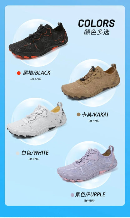 Barefoot Shoes – pánské a dámské outdoorové plážové boty, rychleschnoucí protiskluzové boty, boty pro vodní sporty, indoorové fitness boty, sportovní boty