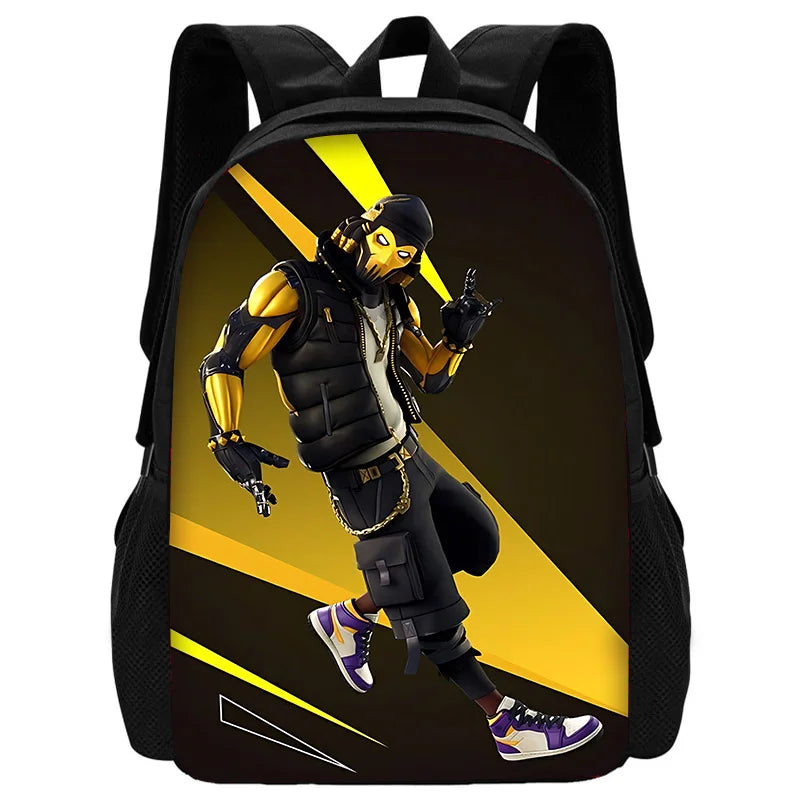 Zaino Classic Game Fortnites per bambini, ragazzi e ragazze, regalo di compleanno per studenti, borsa per la scuola unisex, zaino da campeggio resistente