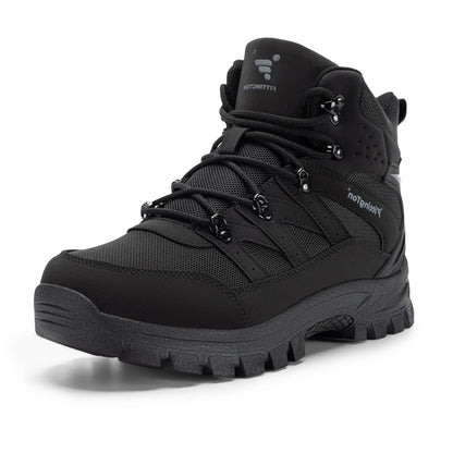 Bottes de randonnée Fittington pour hommes, à bout large, imperméables, montantes, tactiques, militaires, chaussures de trekking pour hommes, antidérapantes pour l'automne.