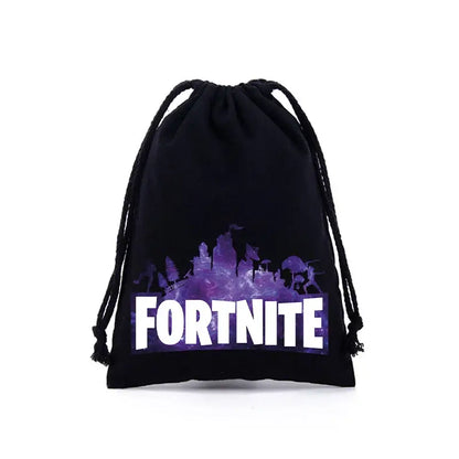 Fortnites Boys Girls Drawstring Bags Cartoon Anime Printed Large Capacity Storage Bags Tote Bag Handbag New Cute Birthday Gifts