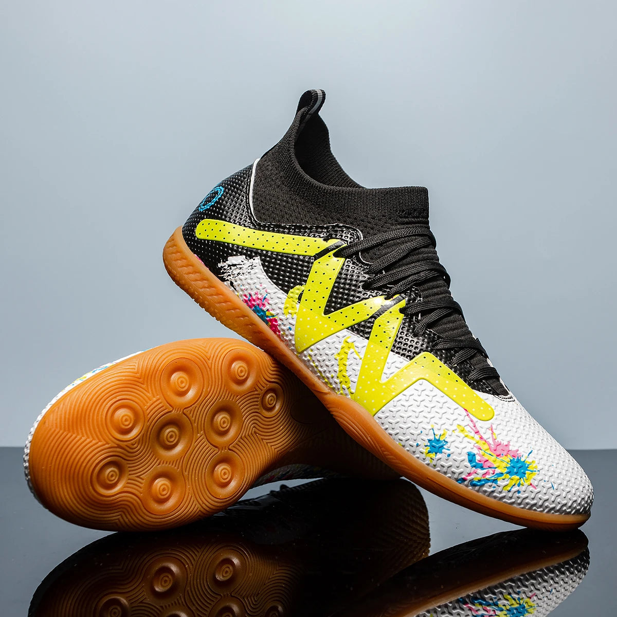 Scarpe da calcio da uomo, scarpe da calcio Society, scarpe da calcio professionali, scarpe da calcio da campo veloce al coperto, scarpe da ginnastica da ragazzo, allenamento originale