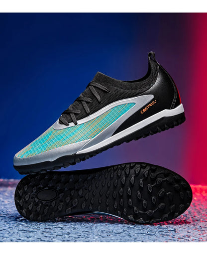 New Men Football Boots Outdoor Cleats Breathable Adult Non Slip Soccer Shoes Sport Long Spikes Training Boys Match Comfortable