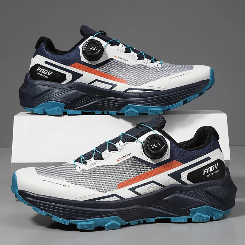 Men's Breathable Casual Sneakers Luxury Trainer Fashion Loafers Running Shoes - Comfortable Race Shoes for Men