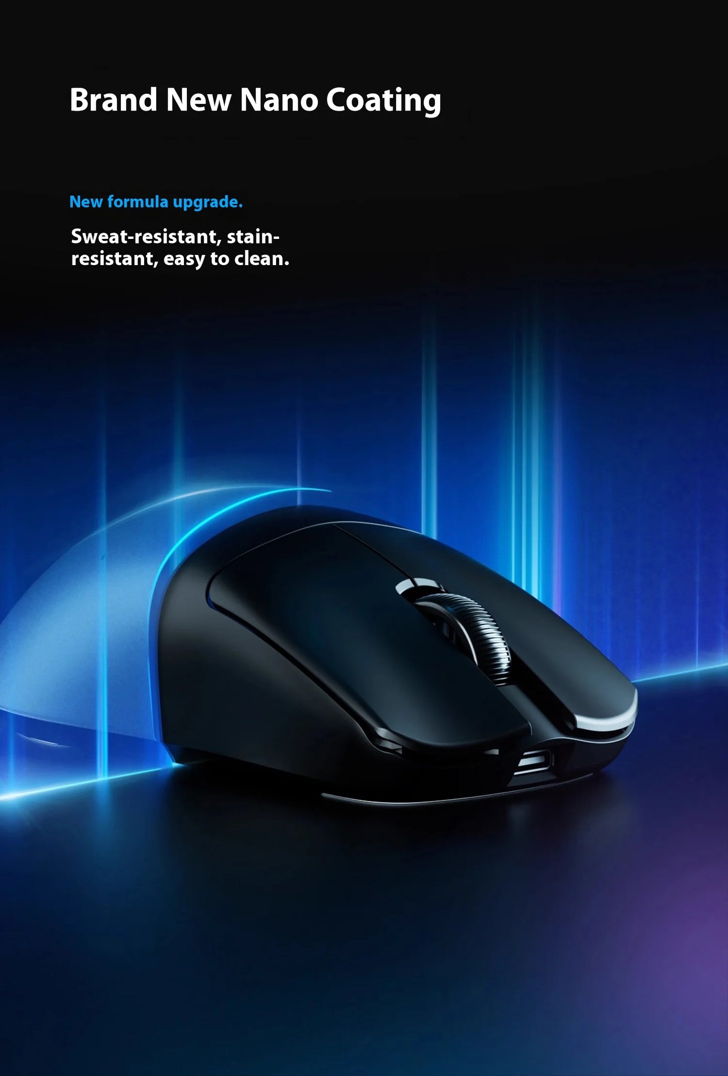 ATK Blazing Sky F1 V2 Ultra Max Wireless Gaming Mouse Dual-Mode Lightweight PAW3950Ultra Dual 8K Low Latency Ergonomic Extreme
