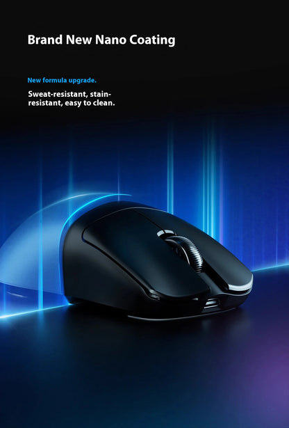 ATK Blazing Sky F1 V2 Ultra Max Wireless Gaming Mouse Dual-Mode Lightweight PAW3950Ultra Dual 8K Low Latency Ergonomic Extreme