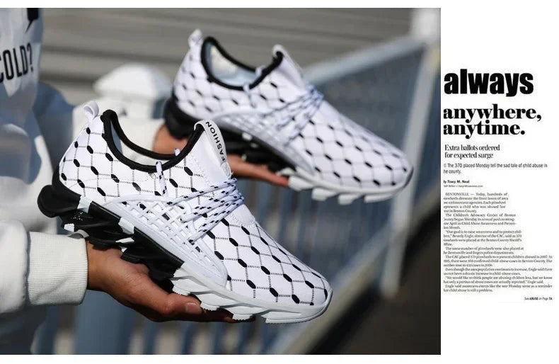 Men's Sports Shoes Breathable Casual Walking Shoes Men's Fashion Clothing Tennis Sports Shoes