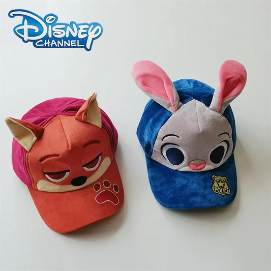New Hot Cartoon Maniac Zootopia 2 Judith Nick Cute Cartoon Baseball Hat Duck Tongue Hat Leisure Travel Sunshade Photo Hat Gift