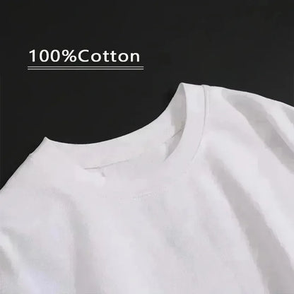2026 Summer Dragon Ball 100% Cotton Printed T-shirt Men's New Anime Printed Comfortable and breathable Plus Size Casual Loose