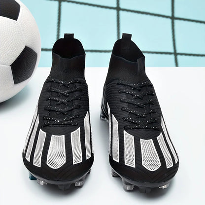 Herr Nya TF fotbollsskor Sneakers Society Turf Grass Ultralätta fotbollsskor för män Bekväma fotbollsskor med ankelstöd Futsal Snabba