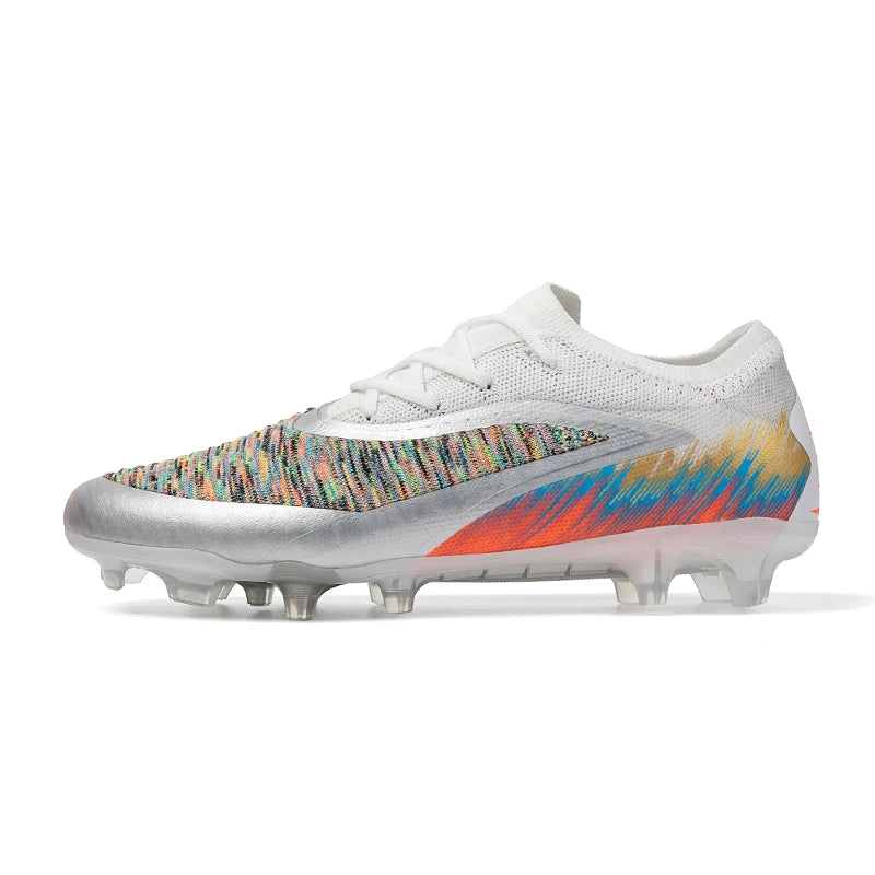 New Men Soccer Shoes Cleats Women Professional Football Boots Training Outdoor Durable Firm Ground Lightweight Adult Rugby