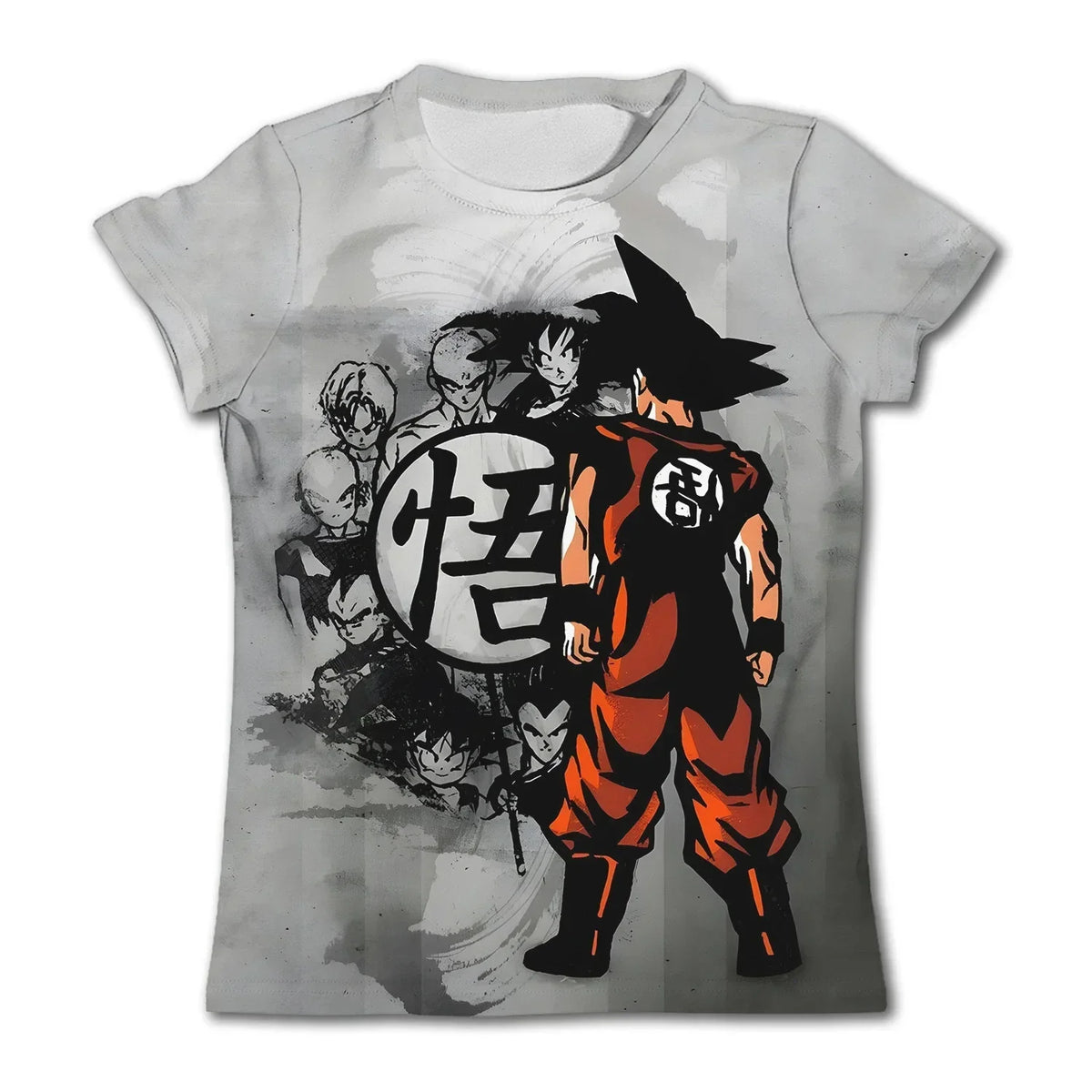 T-shirts Dragon Ball Z Barn- och herrtröjor Herr-T-shirt Harajuku-stil Trend Goku Kläder Anime-tröjor Streetwear
