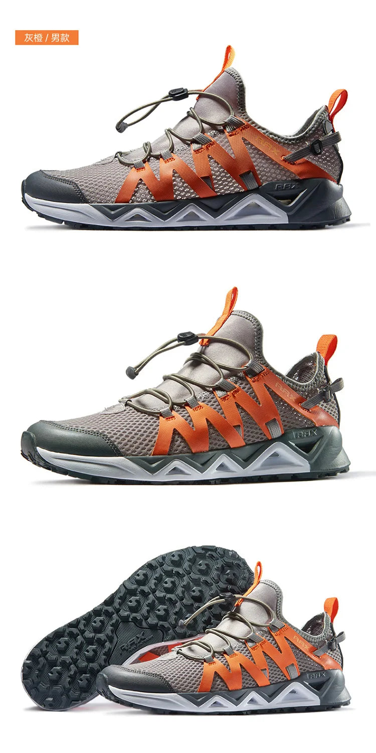 RAX Upstreams Aqua Shoes for Man Outdoor Sports Sneakers for Male Outdoor Summer Beach Sandals Fishing Shoes  Swimming Shoes