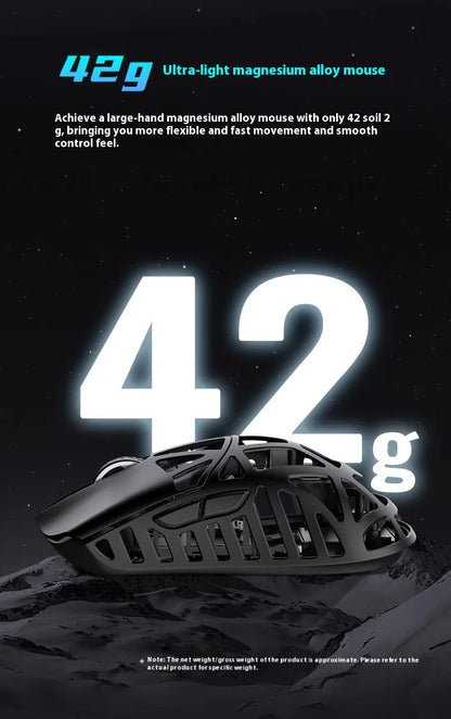 WLmouse Beast X Max Wireless Mouse PAW3950HS Sensor Magnesium Alloy 8K FPS Gaming Mouse Lightweight Gaming Accessories Customize