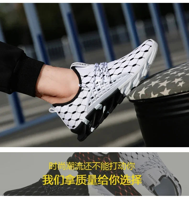 Men's Sports Shoes Breathable Casual Walking Shoes Men's Fashion Clothing Tennis Sports Shoes