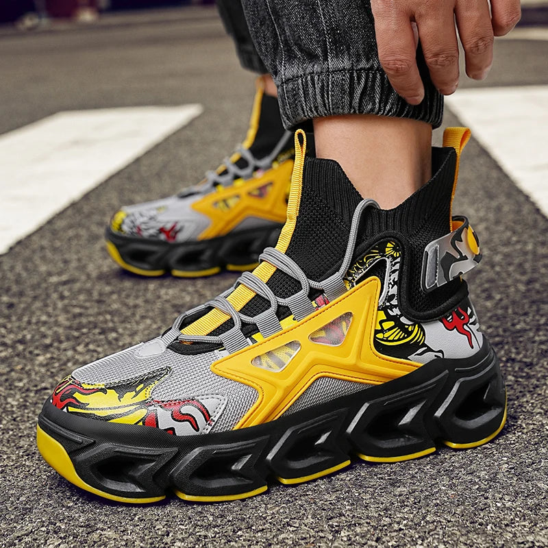 Men's Sneakers Male Casual Men's Shoes Tennis Luxury Shoes Trainer Race Breathable Shoes Fashion Running Shoes for Women