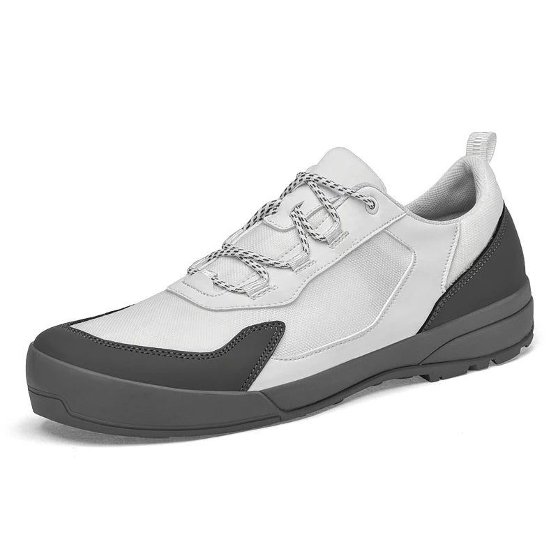 Leisure Walk Men Casual Shoes Fashion Genuine Leather Sneakers Outdoor Male Sports Shoes Non-Slip Walking Shoes Treking Footwear