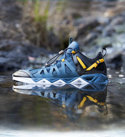 RAX Novos Sapatos de Caminhada de Verão para Homem e Mulher, Respiráveis, para Caminhada em Riachos, Trekking, Aqua Shoes, Pesca Outdoor, Campismo e Sneaker para Homem
