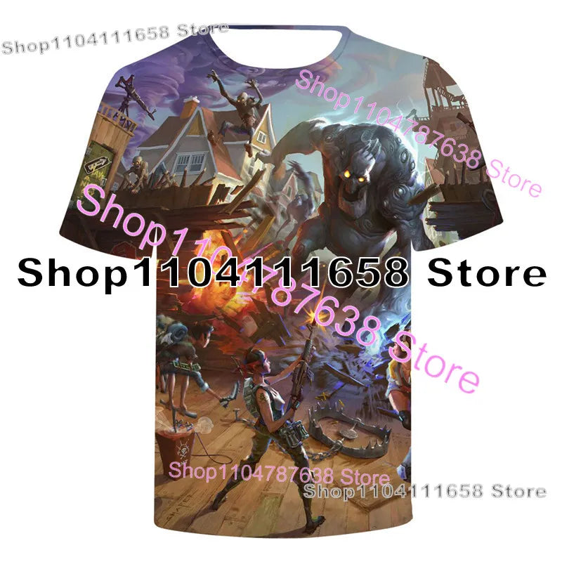 Letné tričko Raven Ultima Knight F-Fortnite s 3D potlačou Banana Peely Pánske tričko Battle Royale Hry Tričká Narodeninové darčeky