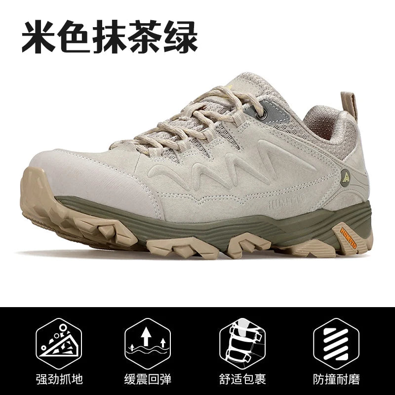 HUMTTO Hiking Shoes Men Winter Outdoor Sports Climbing Shoes Hunting Shoes Warm Women Trekking Sneakers Ankle Boots Tactical
