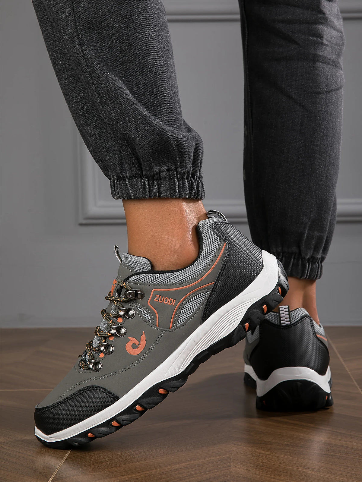 Herren-Wanderschuhe – Atmungsaktive Wander- und Sportschuhe – Outdoor – Ultraleicht – Rutschfest – Wandern – Camping – Laufen – Wander- und Sportschuhe