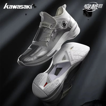 Kawasaki King Series 2.0 Professional Badminton Shoes For Men Women Anti-Twist Sports Original Men's Tennis Shoes Sneakers A3311