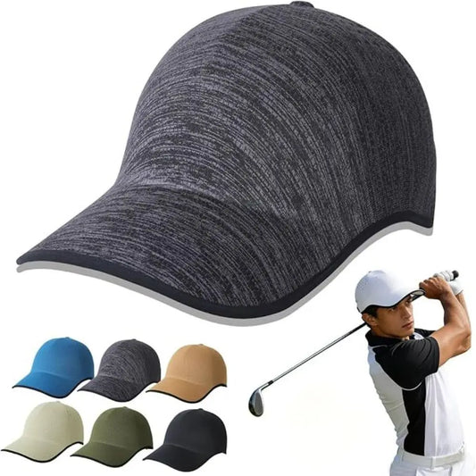 New Design Seamless Baseball Cap Quick Drying Packable Sports Hat Polyester Breathable Outdoor Hat